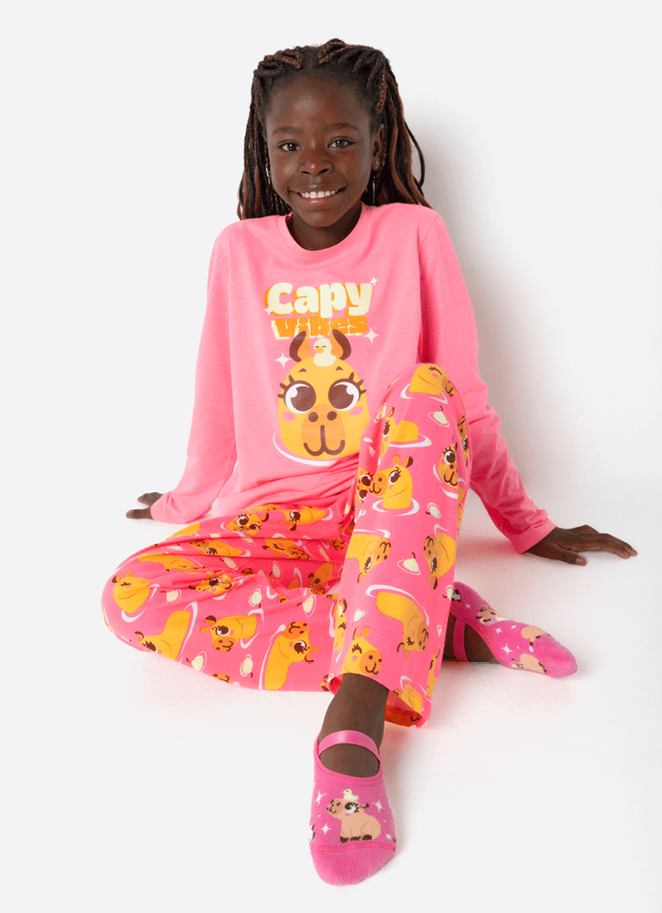 Pijama-Manga-Longa-Menina-Teen-Capivara-Vibes