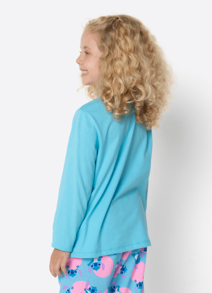 Pijama-Manga-Longa-Menina-Stitch