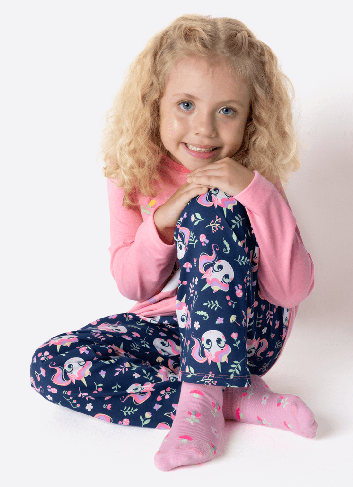 Pijama-Manga-Longa-Menina-Unicornio-Encantado