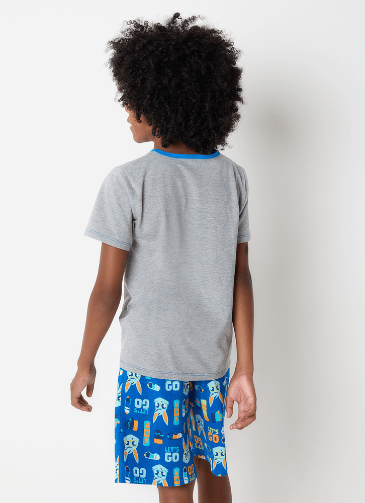 Pijama-Manga-Curta-Menino-Teen-Coelho-Radical