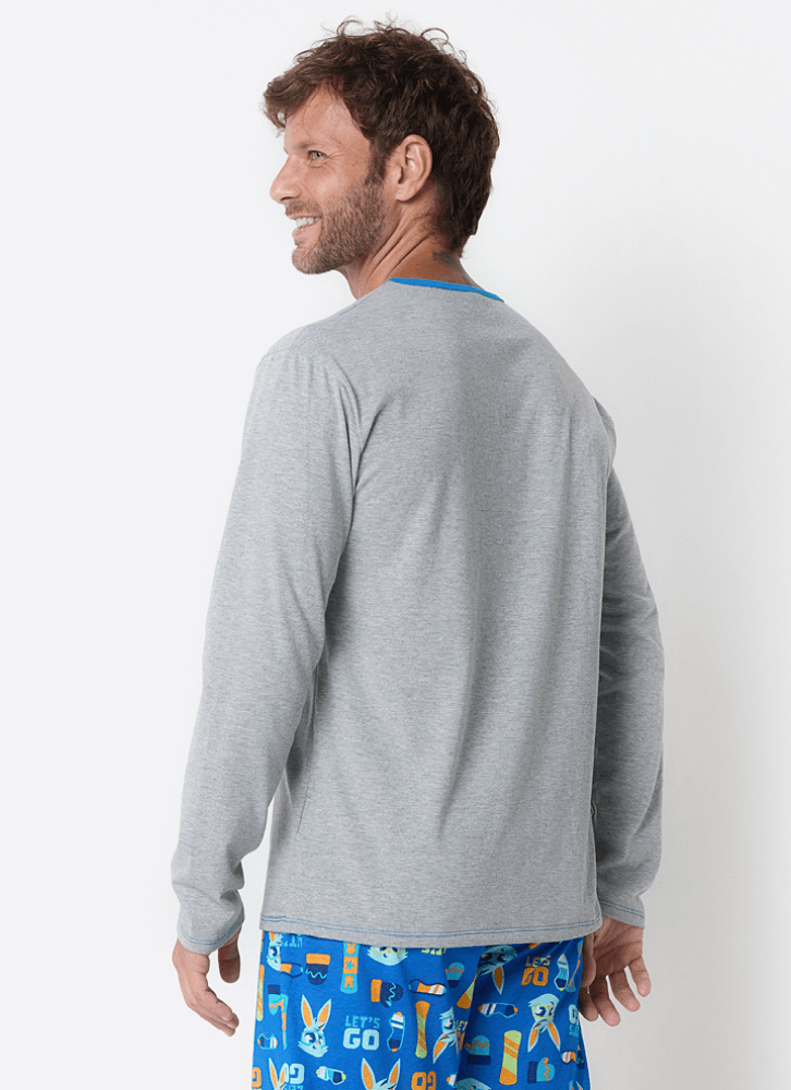 Pijama-Manga-Longa-Masculino-Coelho-Radical