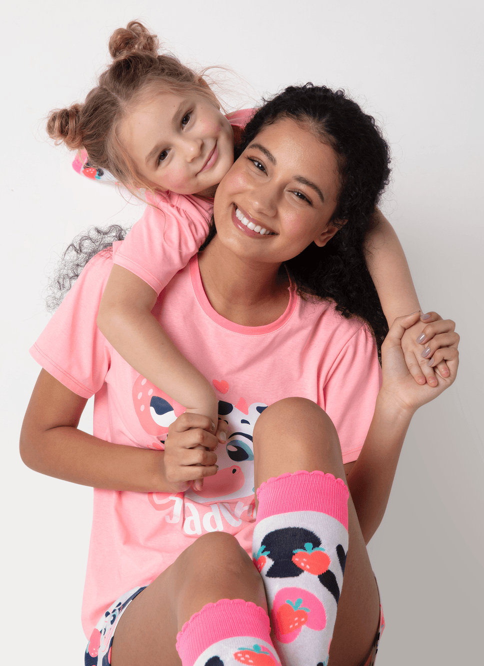 Pijama-Manga-Curta-Menina-Vaca-Romantica