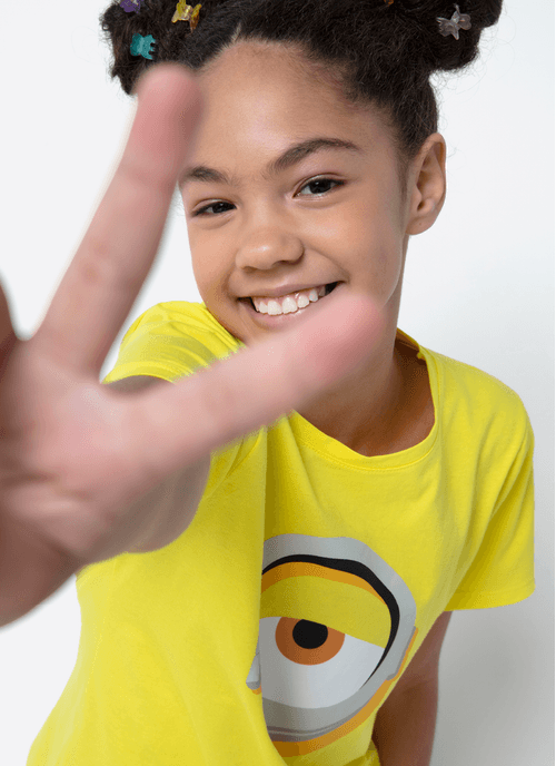 Pijama Manga Curta Menina Teen Minions