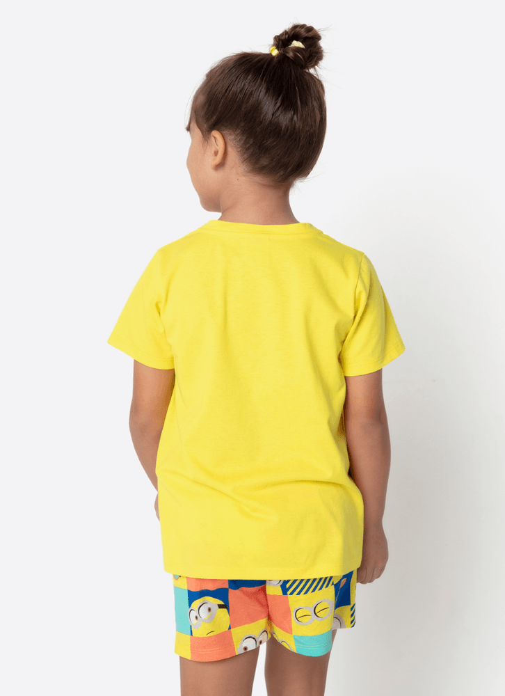 Pijama-Manga-Curta-Menina-Minions