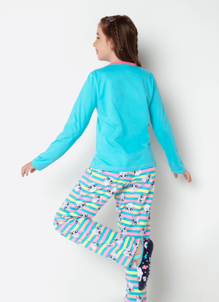 Pijama-Manga-Longa-Menina-Teen-Ovelha