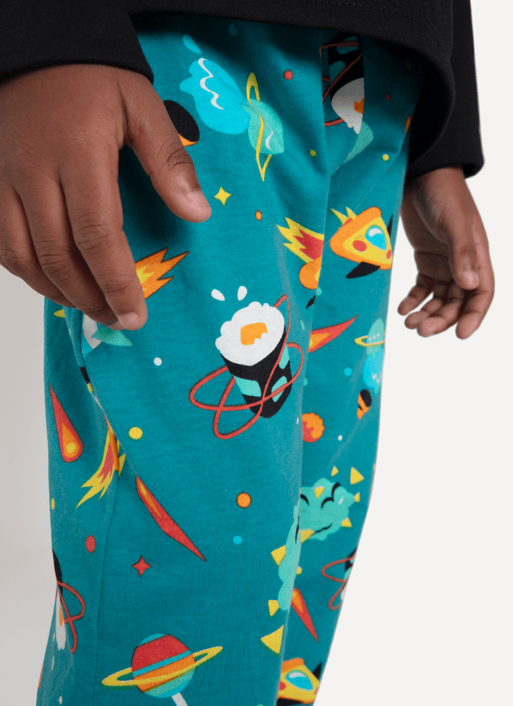 Pijama-Manga-Longa-Menino-Space-Food