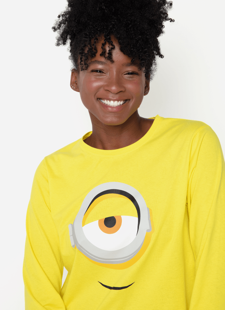 Pijama-Manga-Longa-Adulto-Unissex-Minions