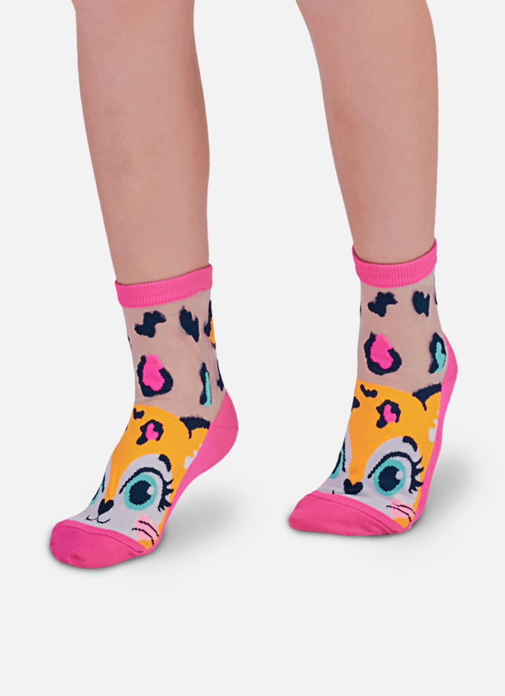 Meia-Soquete-Transparente-Menina-Onca