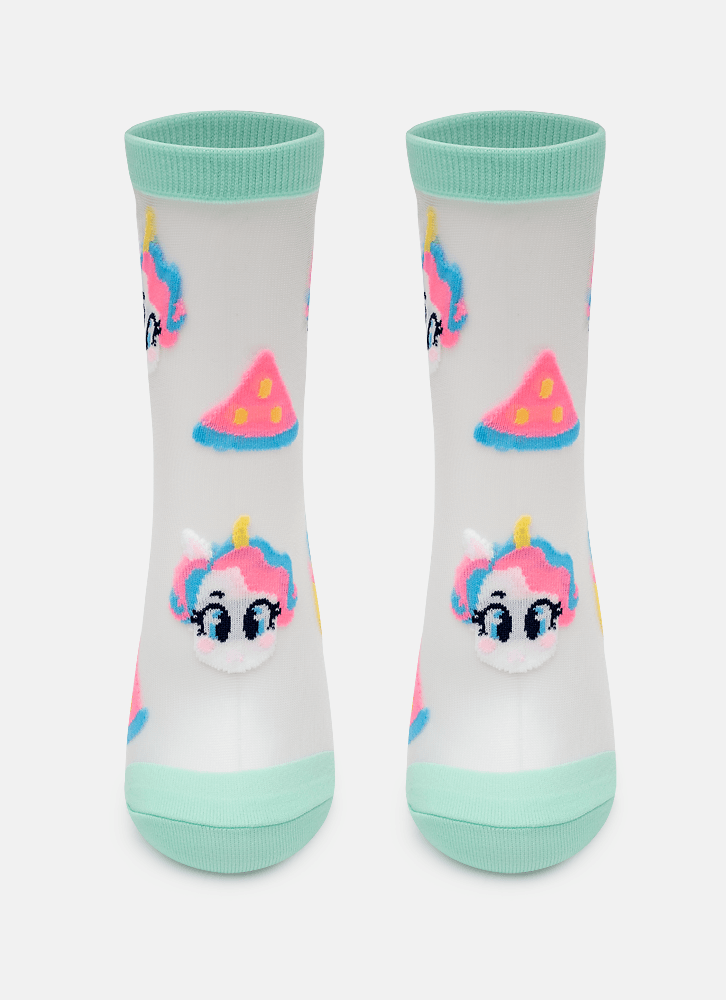 Meia-Soquete-Transparente-Menina-Unicornio-Aloha