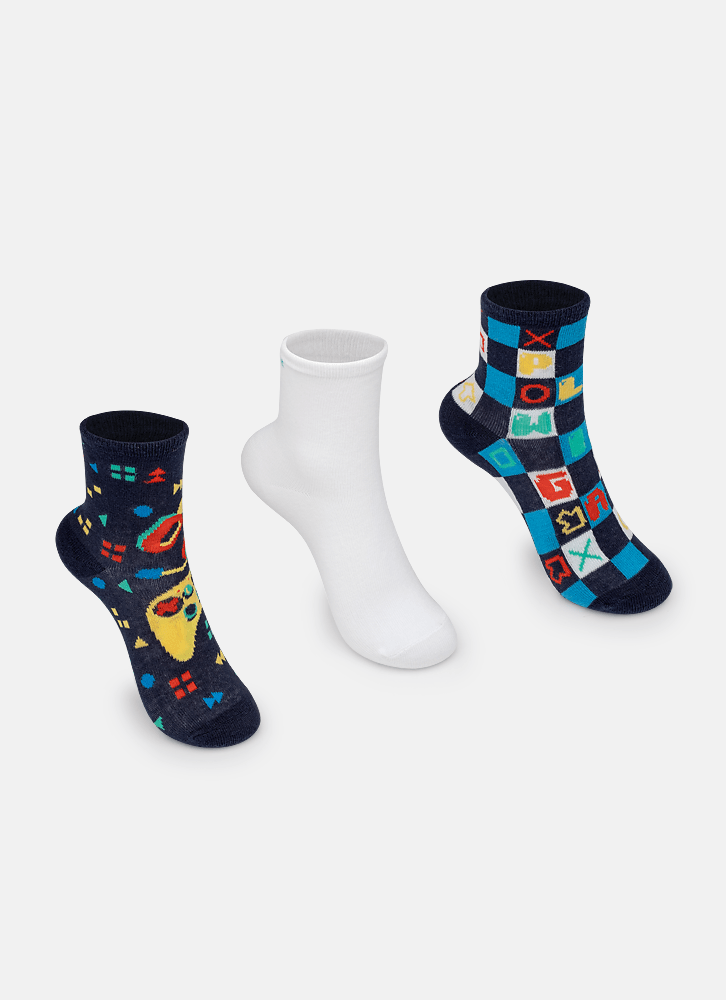Kit-Com-3-Meias-Menino-Game