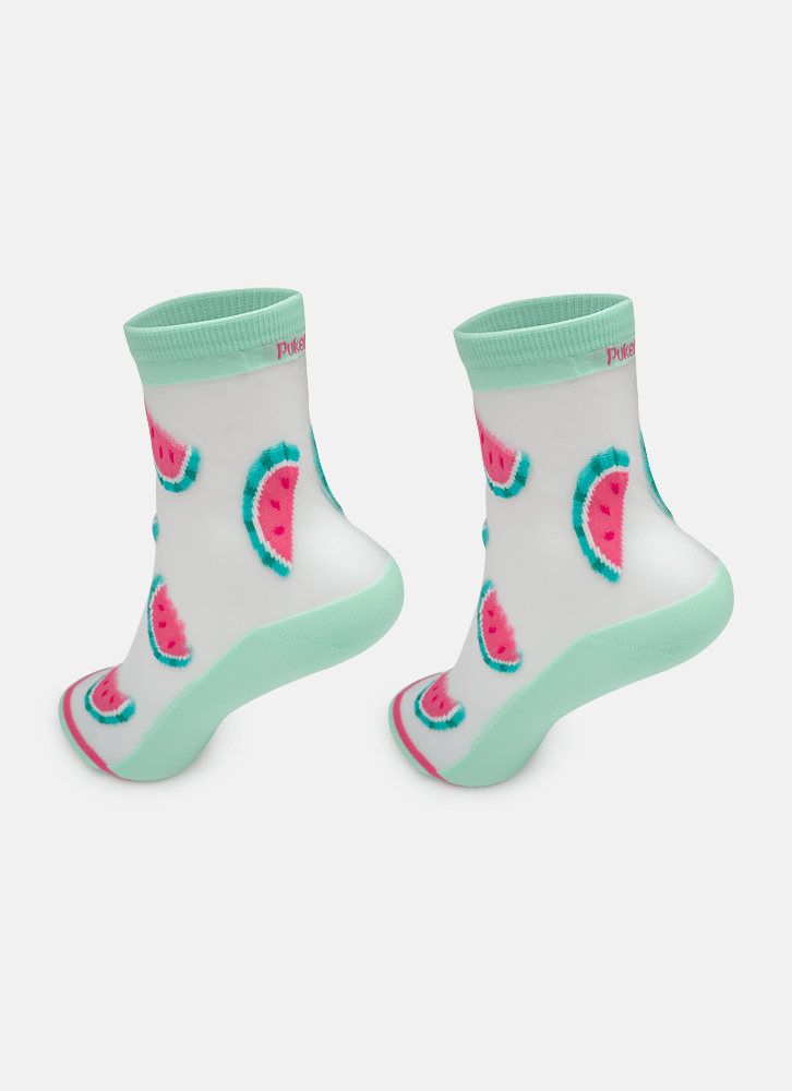 Meia-Soquete-Transparente-Menina-Melancia