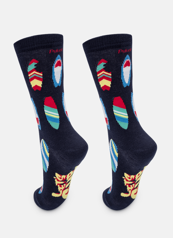 Meia-Cano-Longo-Menino-Teen-Tubarao-Aloha