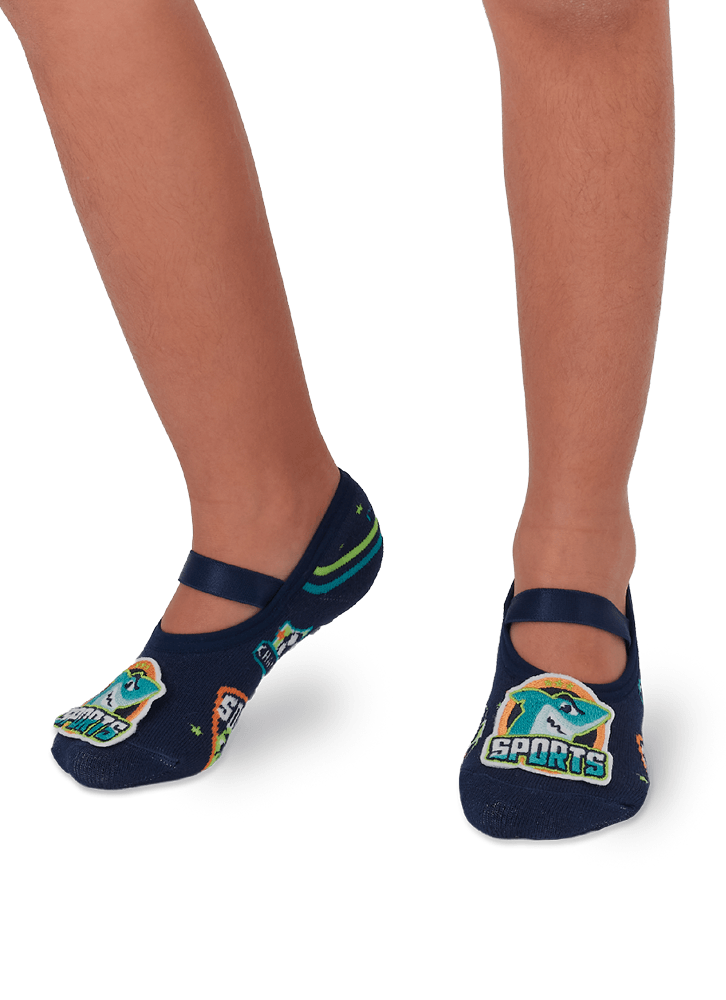 Meia-Sapatilha-Antiderrapante-Menino-Com-Aplique-Tubarao