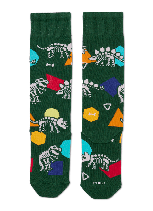 Meia Cano 3/4 Menino Dino