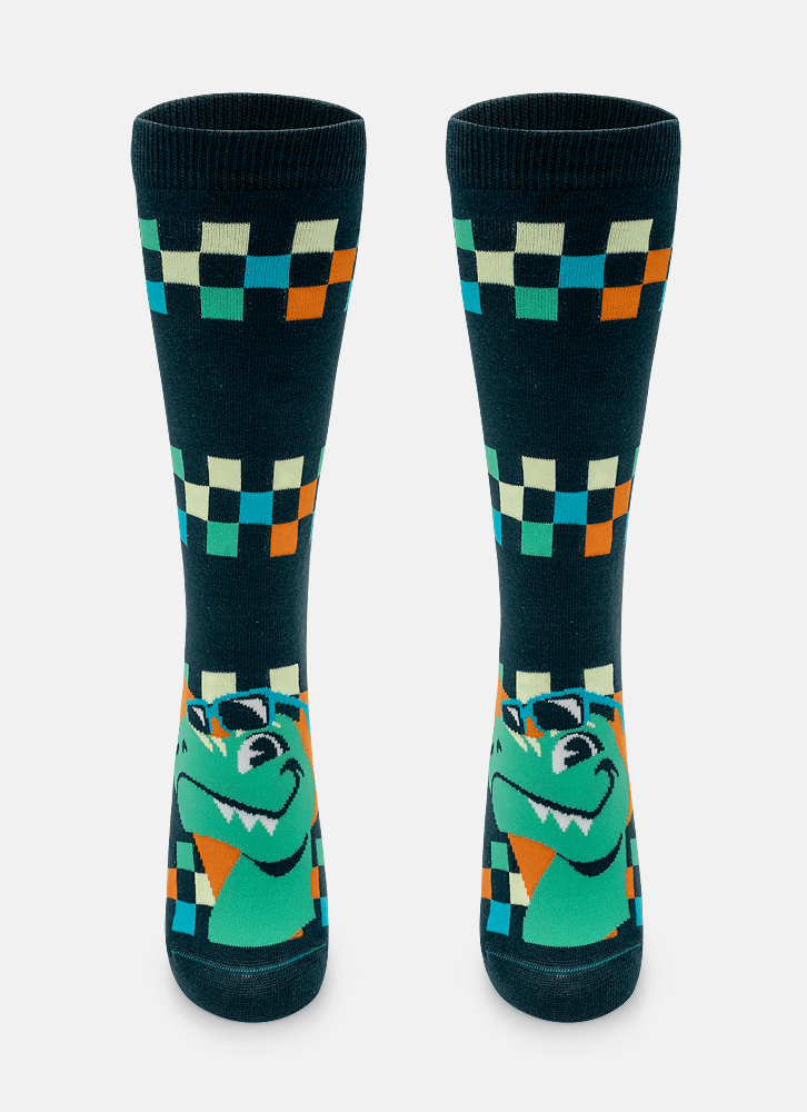 Meia-Cano-Longo-Menino-Teen-Dino-Miami