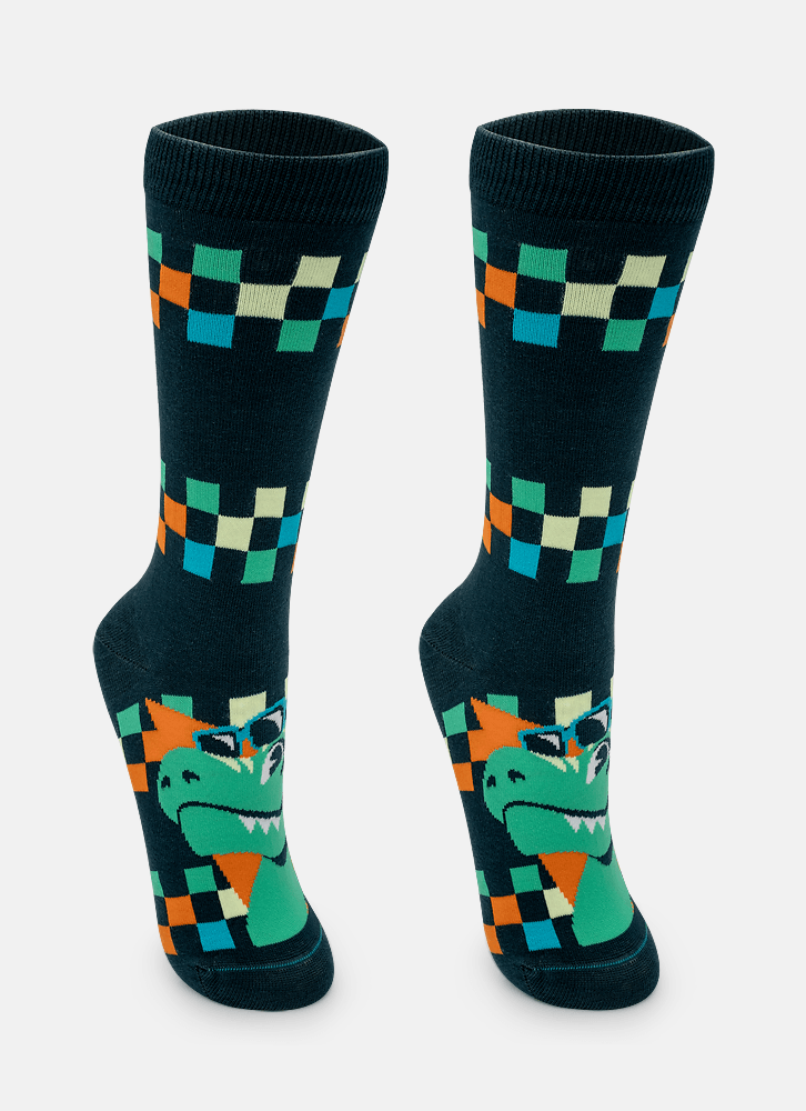 Meia-Cano-Longo-Menino-Teen-Dino-Miami