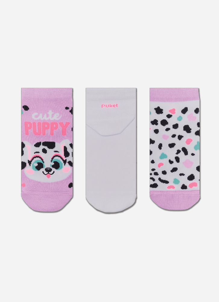 Kit-Com-3-Meias-Cano-Curto-Menina-Dalmata