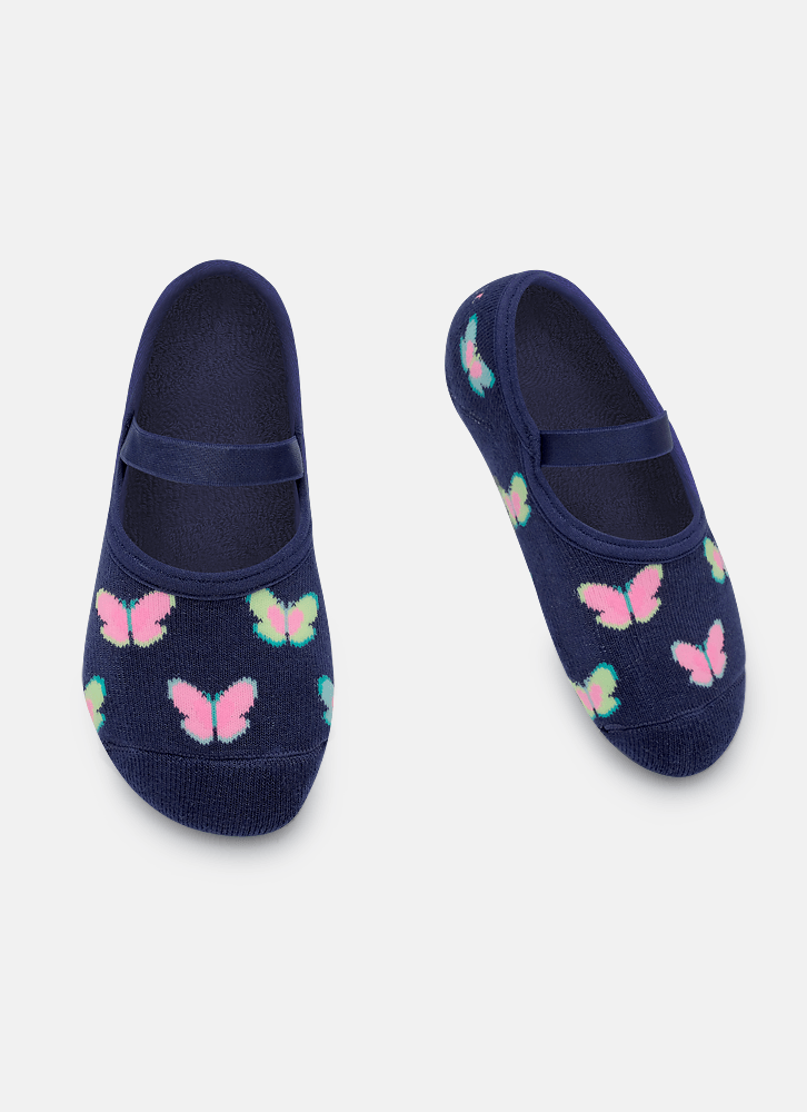 Meia-Sapatilha-Antiderrapante-Menina-Borboletas