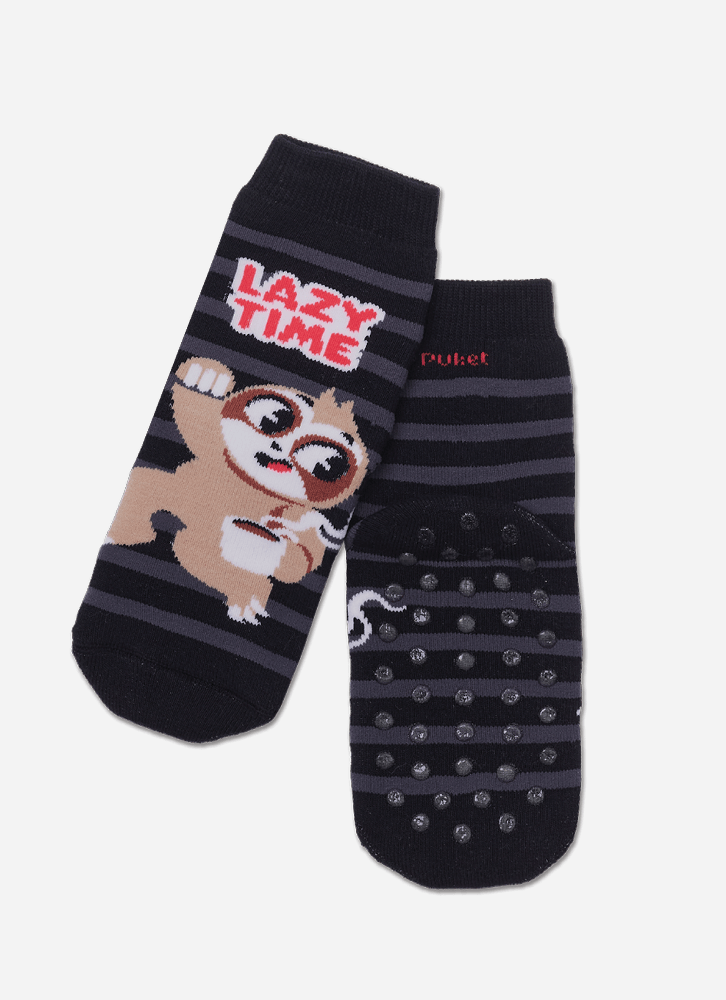 Meia-Cano-Curto-Antiderrapante-Menino-Preguica