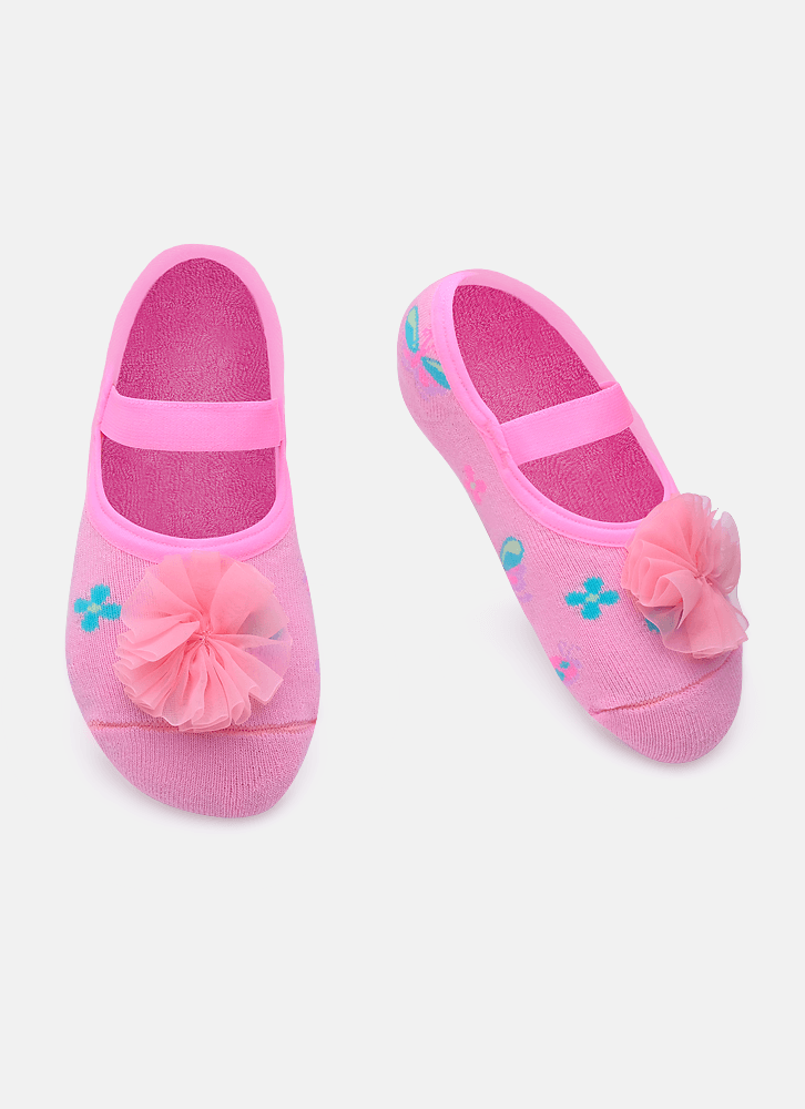 Meia-Sapatilha-Antiderrapante-Menina-Borboletas-Com-Aplique-Flor