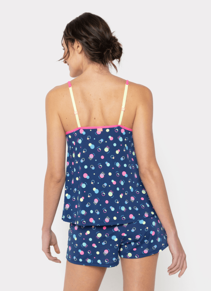 Pijama-Curto-Adulto-Microfibra-Unicornio