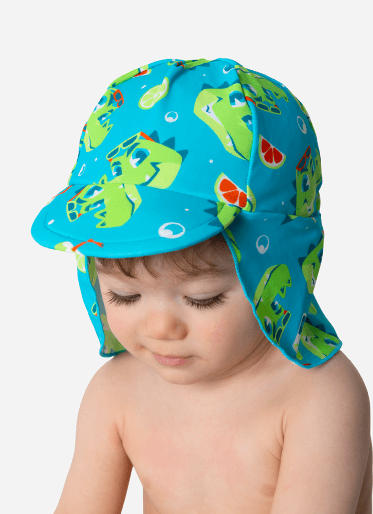 Chapeu-Com-Protecao-Solar-Bebe-Menino-Jacare-Relax