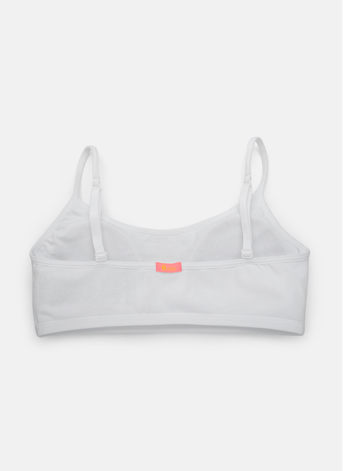 Top com Bojo Removível Algodão Menina Básico