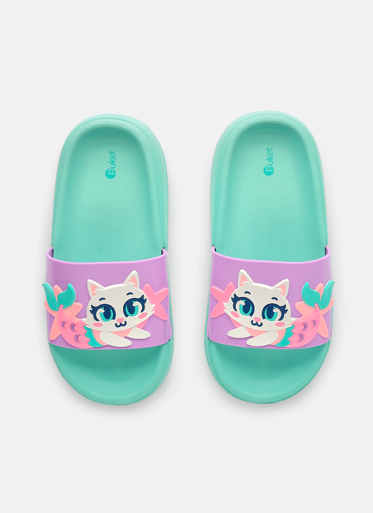 Chinelo-Slide-Menina-Gata-Sereia