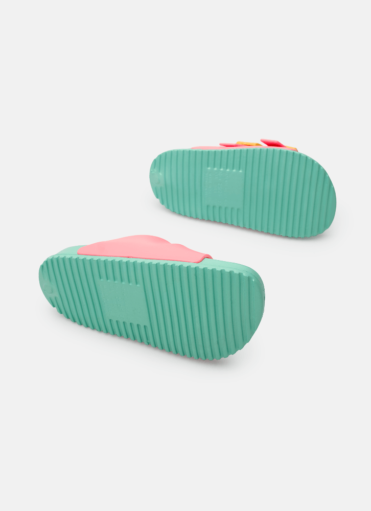 Chinelo-Slide-Menina-Color-Block-Rosa
