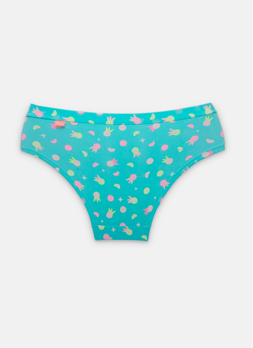 Calcinha Boneca Microfibra Feminina Frutas