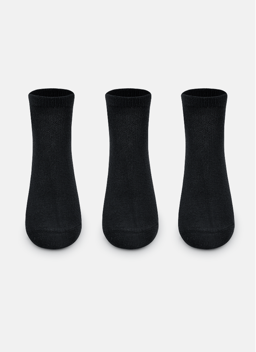 Kit com 3 Meias Sapatilha Unissex Kids Lisa
