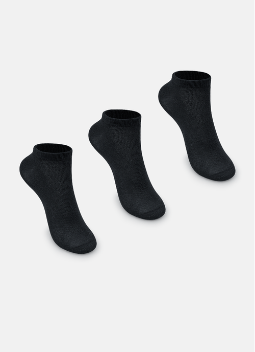 Kit com 3 Meias Sapatilha Unissex Kids Lisa