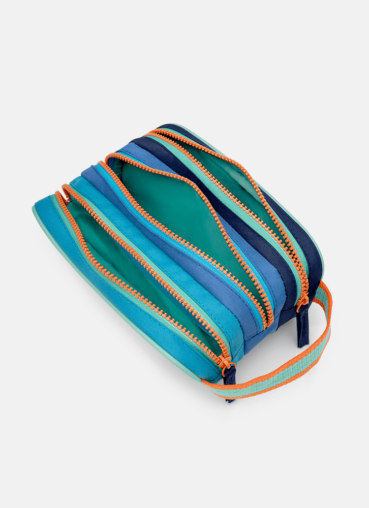 Estojo-Triplo-Color-Block-Azul