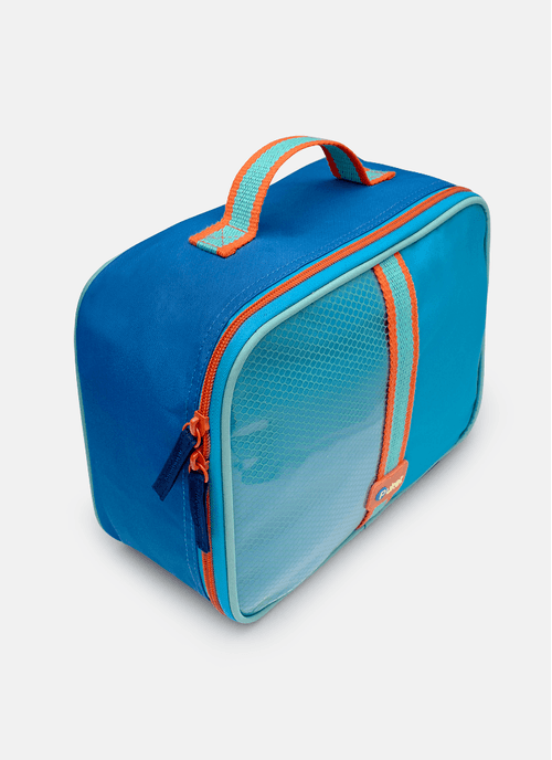 Necessaire Grande Color Block Azul
