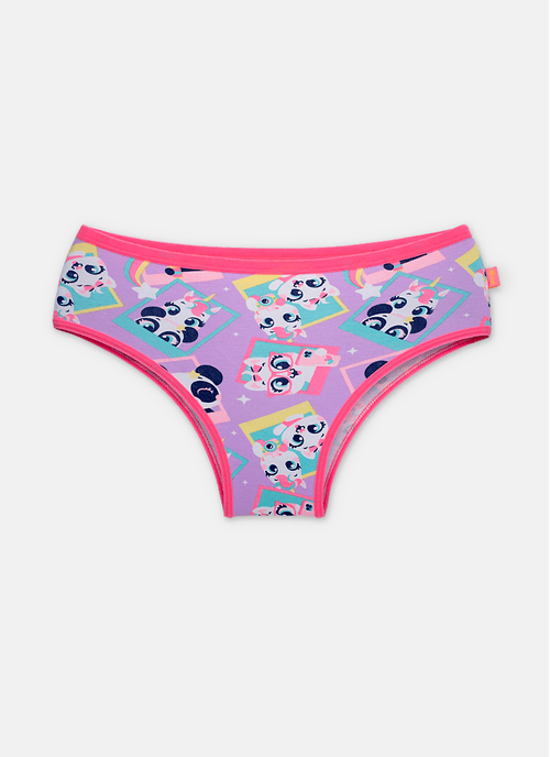 Calcinha Boneca Algodão Feminina Multibichos Best Friend