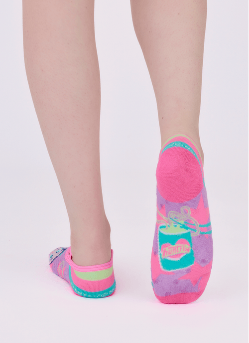 Meia Sapatilha Antiderrapante Menina Guerreiras do K-Pop