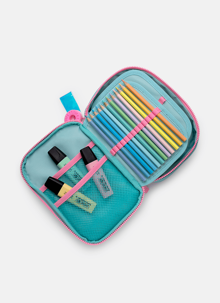 Estojo-Grande-Verde-Agua-E-Rosa