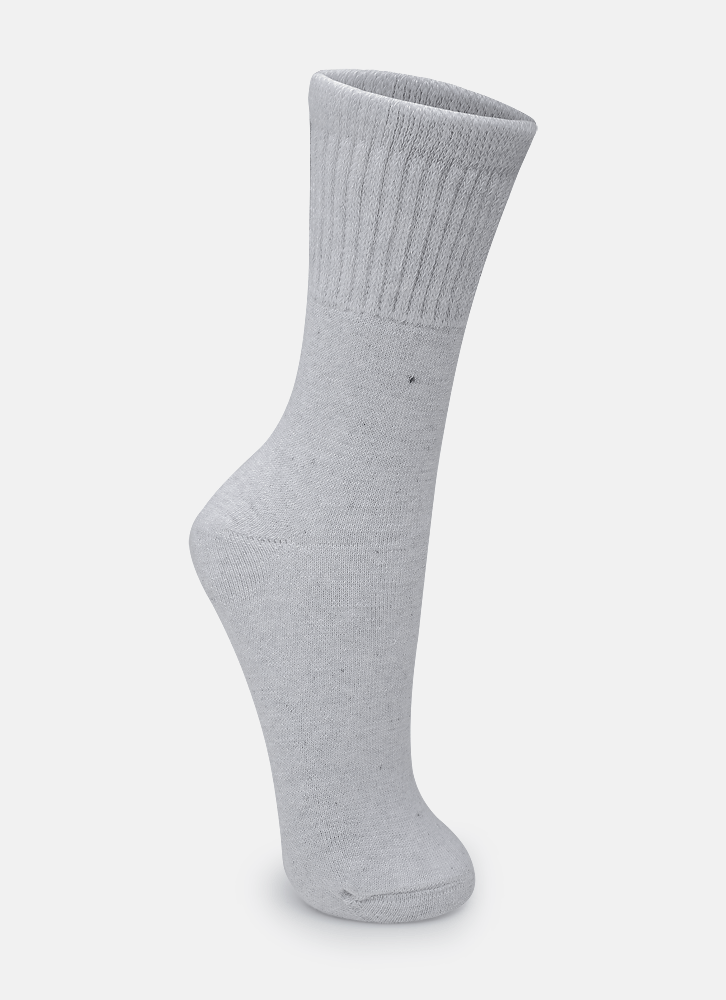 Meia-Cano-Medio-Adulto-Unissex-Lisa