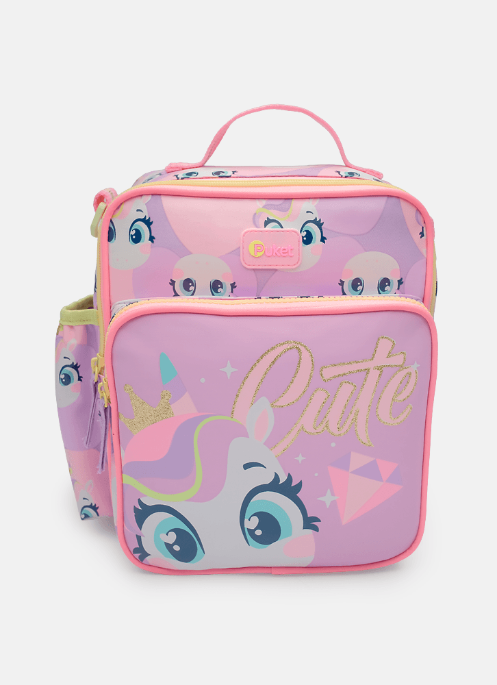 Lancheira-Termica-Com-Bolso-Frontal-Unicornio-Diamante