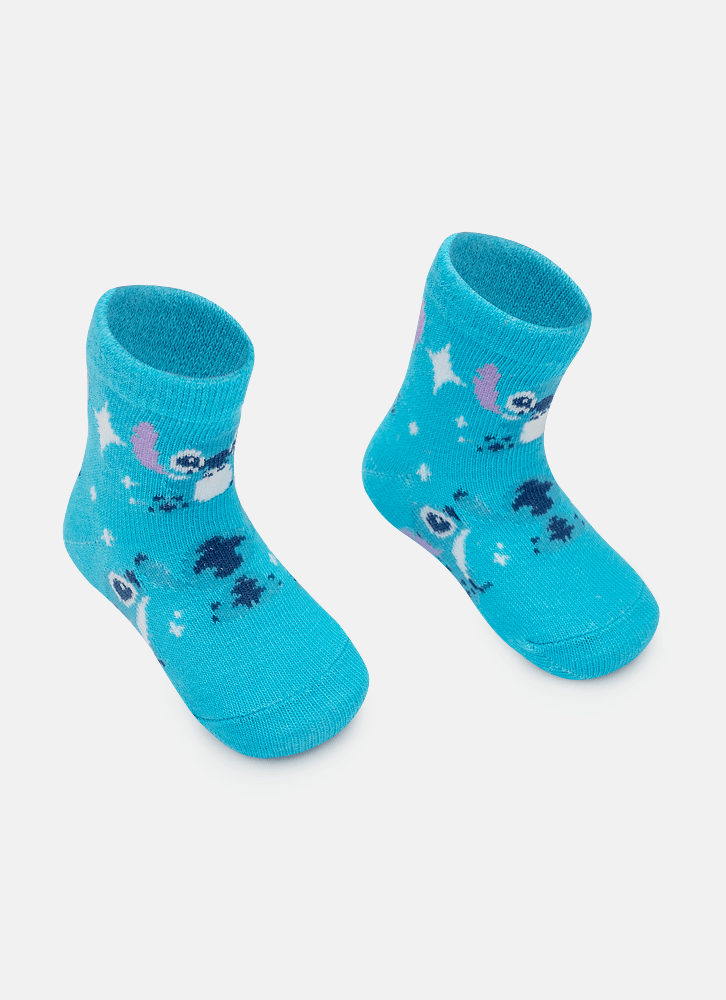 Meia-Soquete-Bebe-Rn-Unissex-Stitch