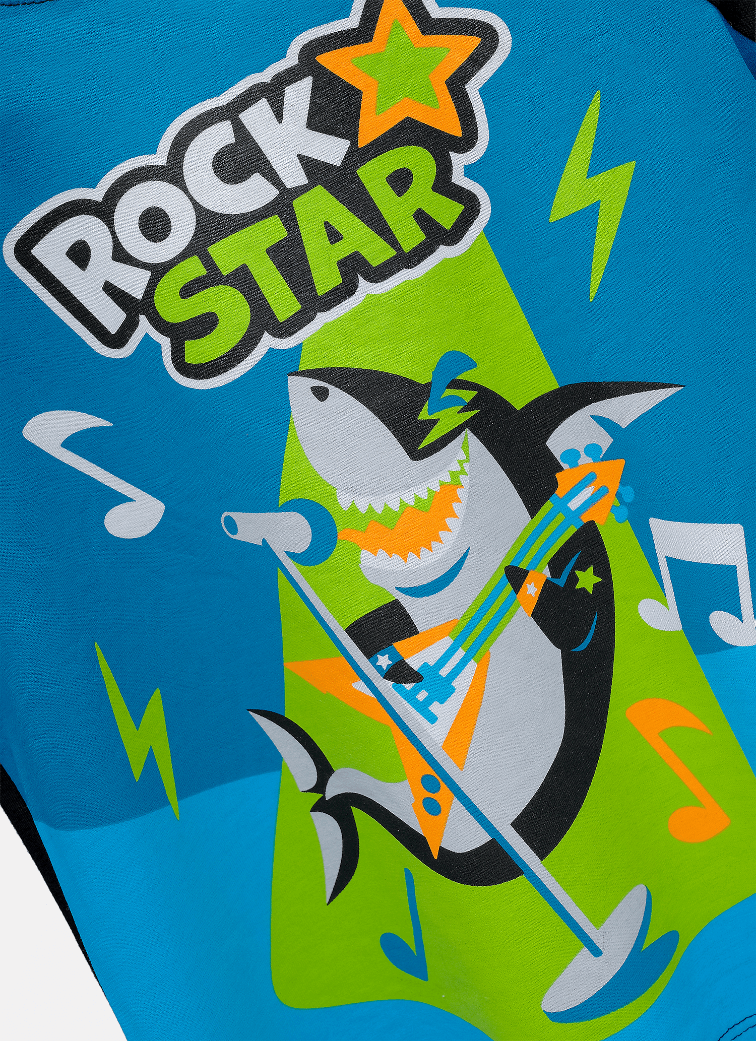 Pijama-Manga-Curta-Viscolycra-Menino-Tubarao-Music