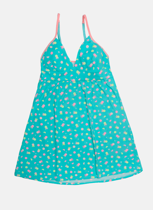 Camisola Regata Microfibra Feminina Frutas