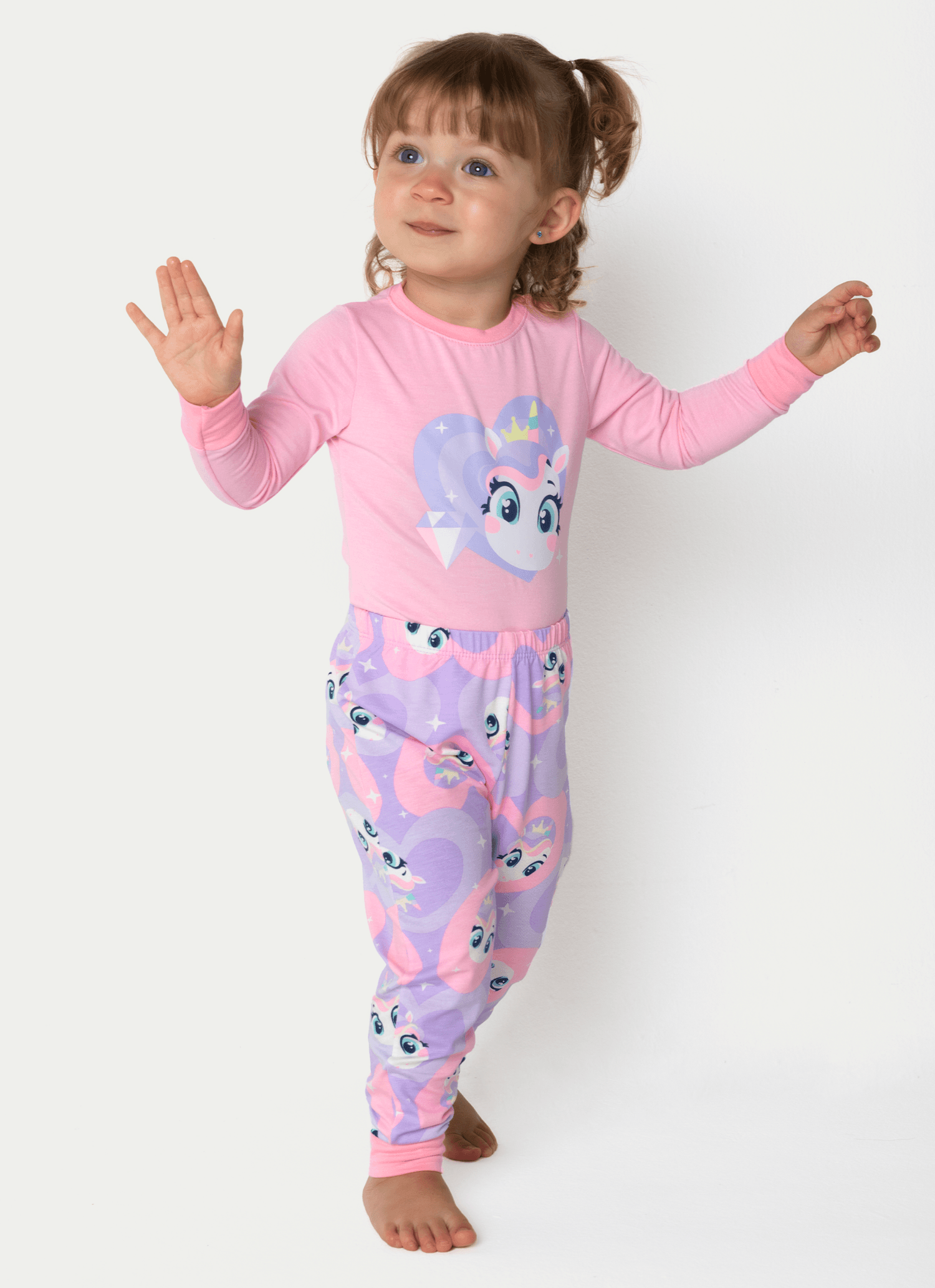 Pijama-Manga-Longa-Viscolycra-Bebe-Menina-Unicornio-Diamante