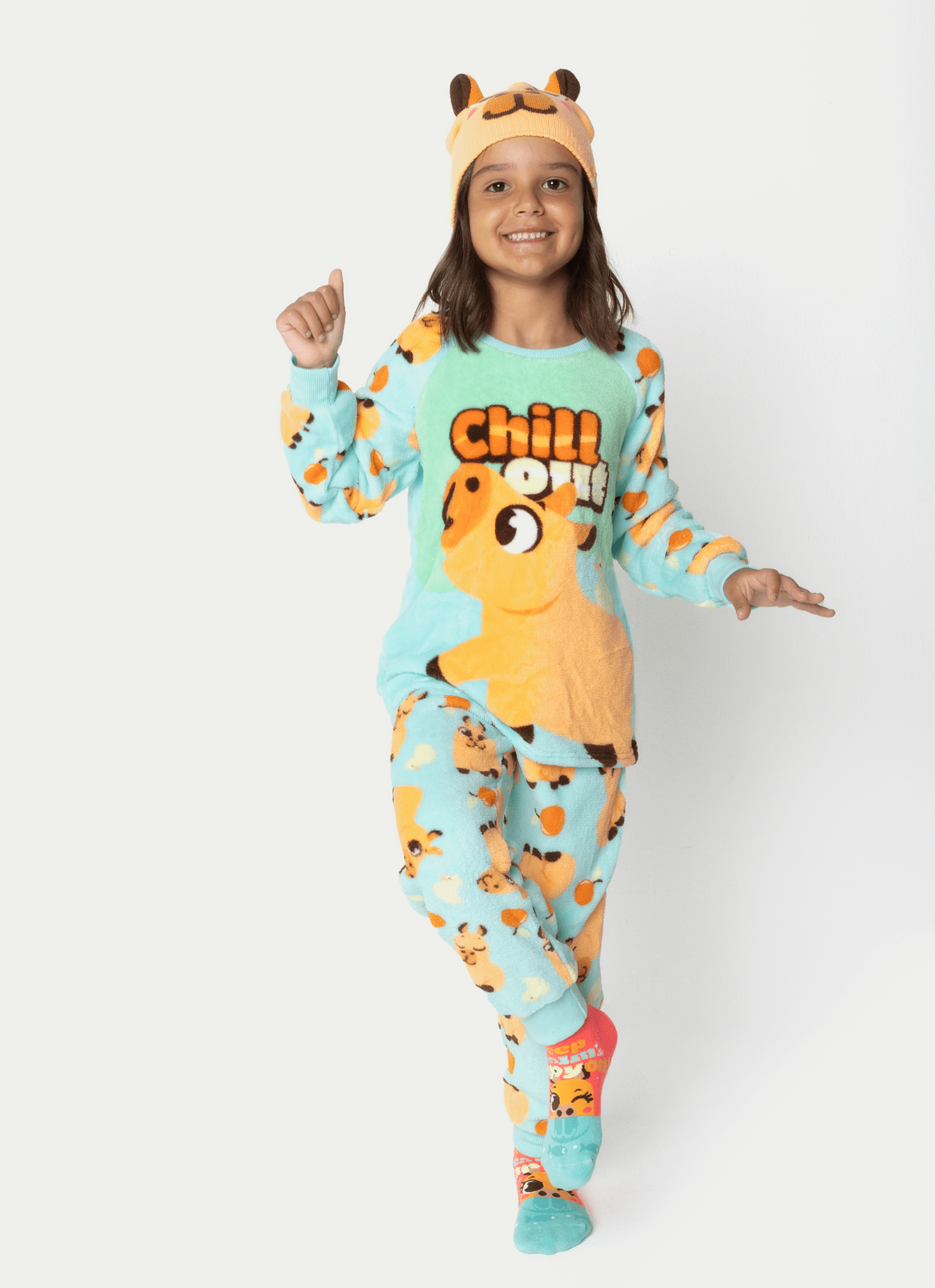 Pijama-Manga-Longa-Soft-Unissex-Kids-Capivara-Vibes