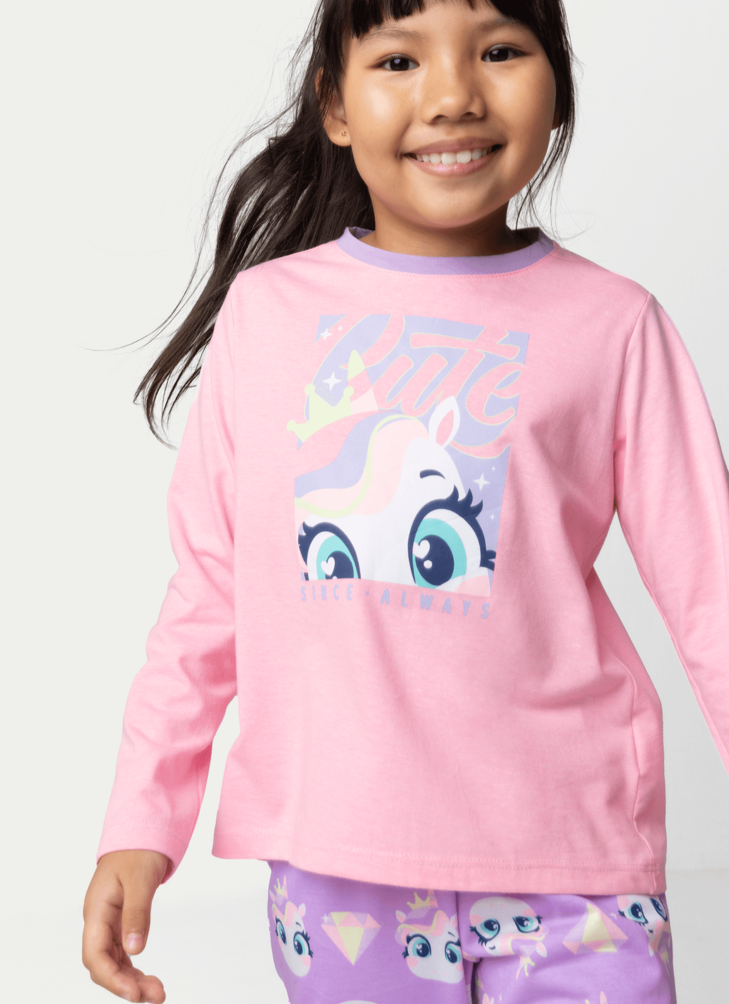 Pijama-Manga-Longa-Menina-Unicornio-Diamante