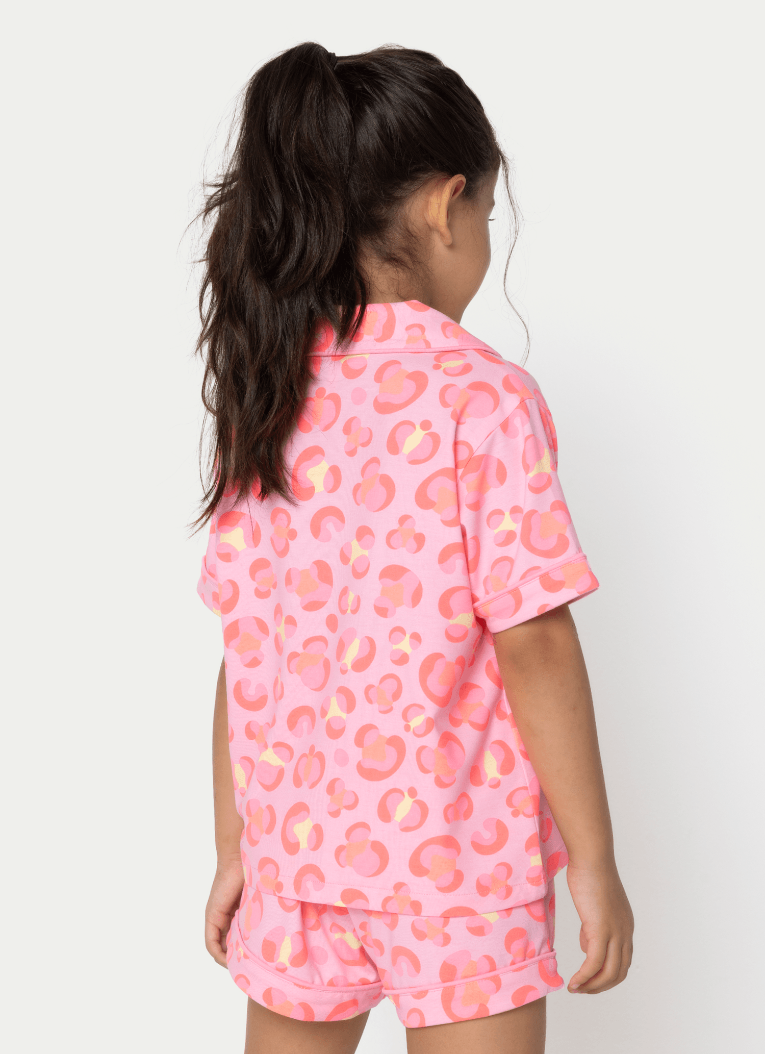 Pijama-Manga-Curta-Viscose-Menina-Gata-Cereja