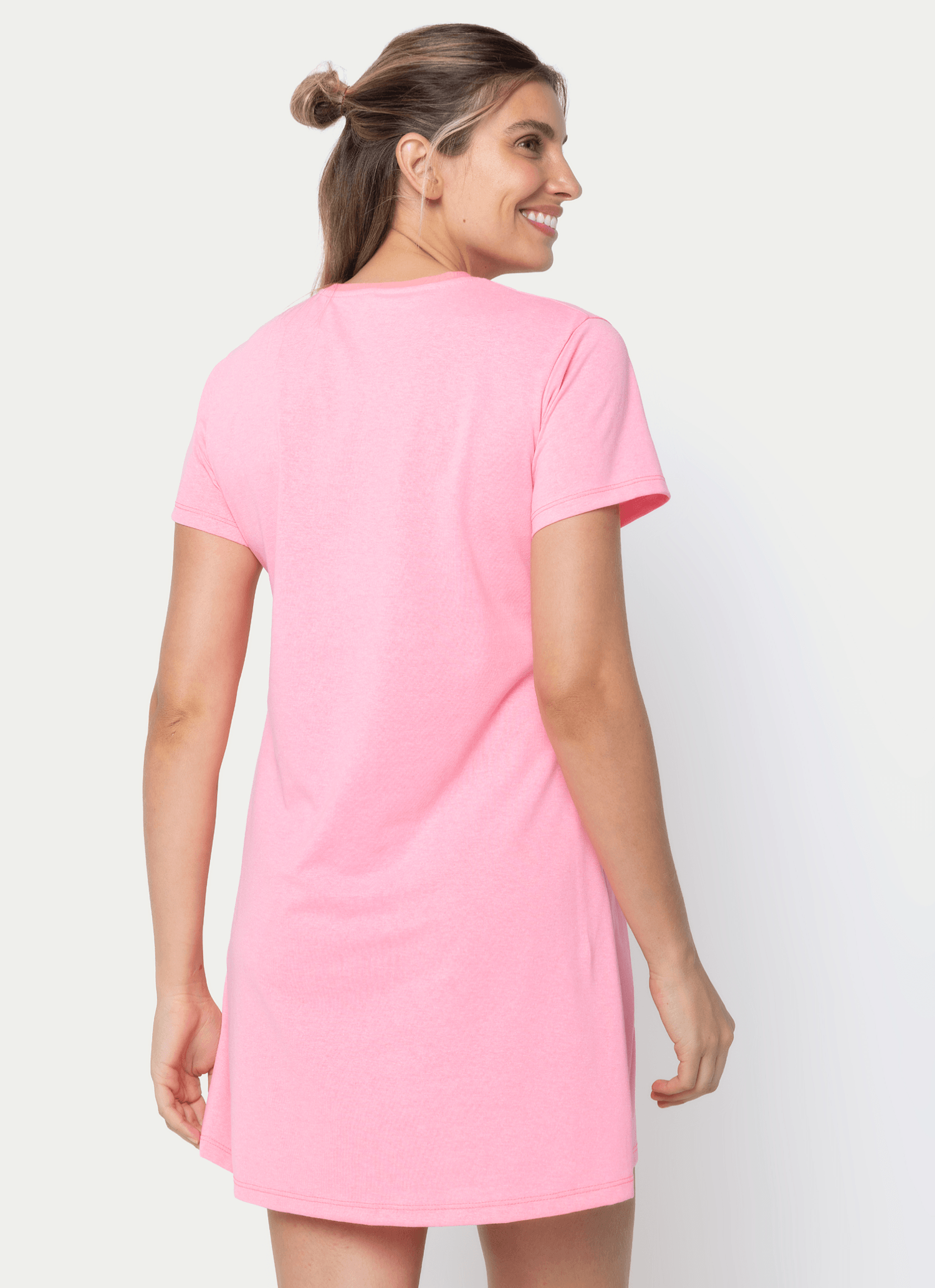 Camisola-Manga-Curta-Feminina-Gata-Cereja