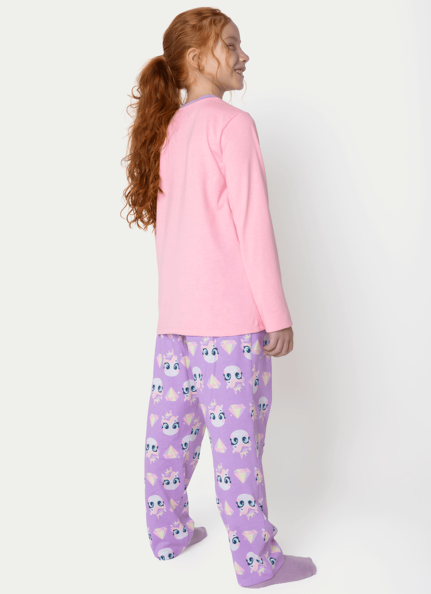 Pijama-Manga-Longa-Menina-Teen-Unicornio-Diamante