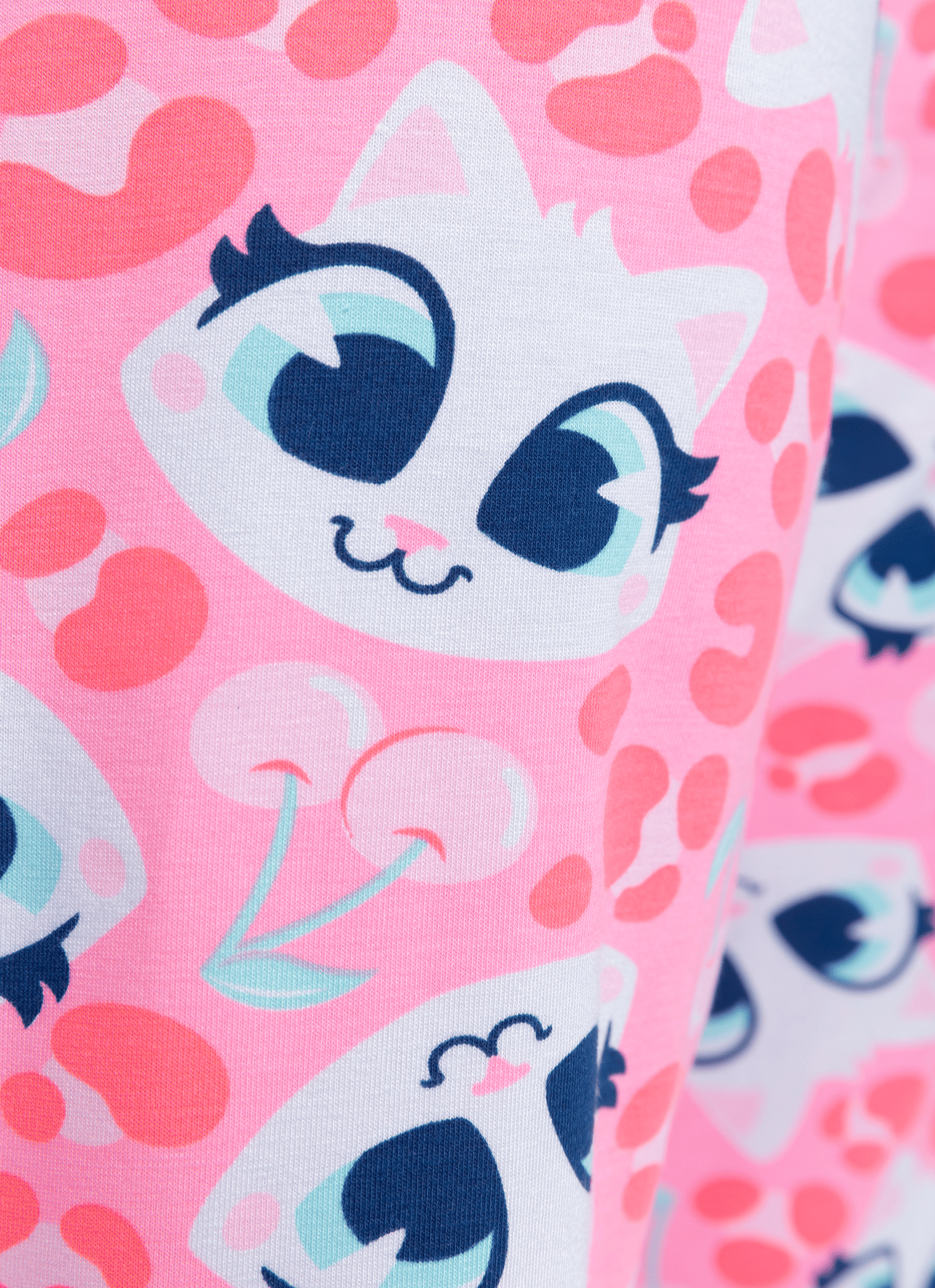 Pijama-Manga-Longa-Viscolycra-Feminino-Gata-Cereja