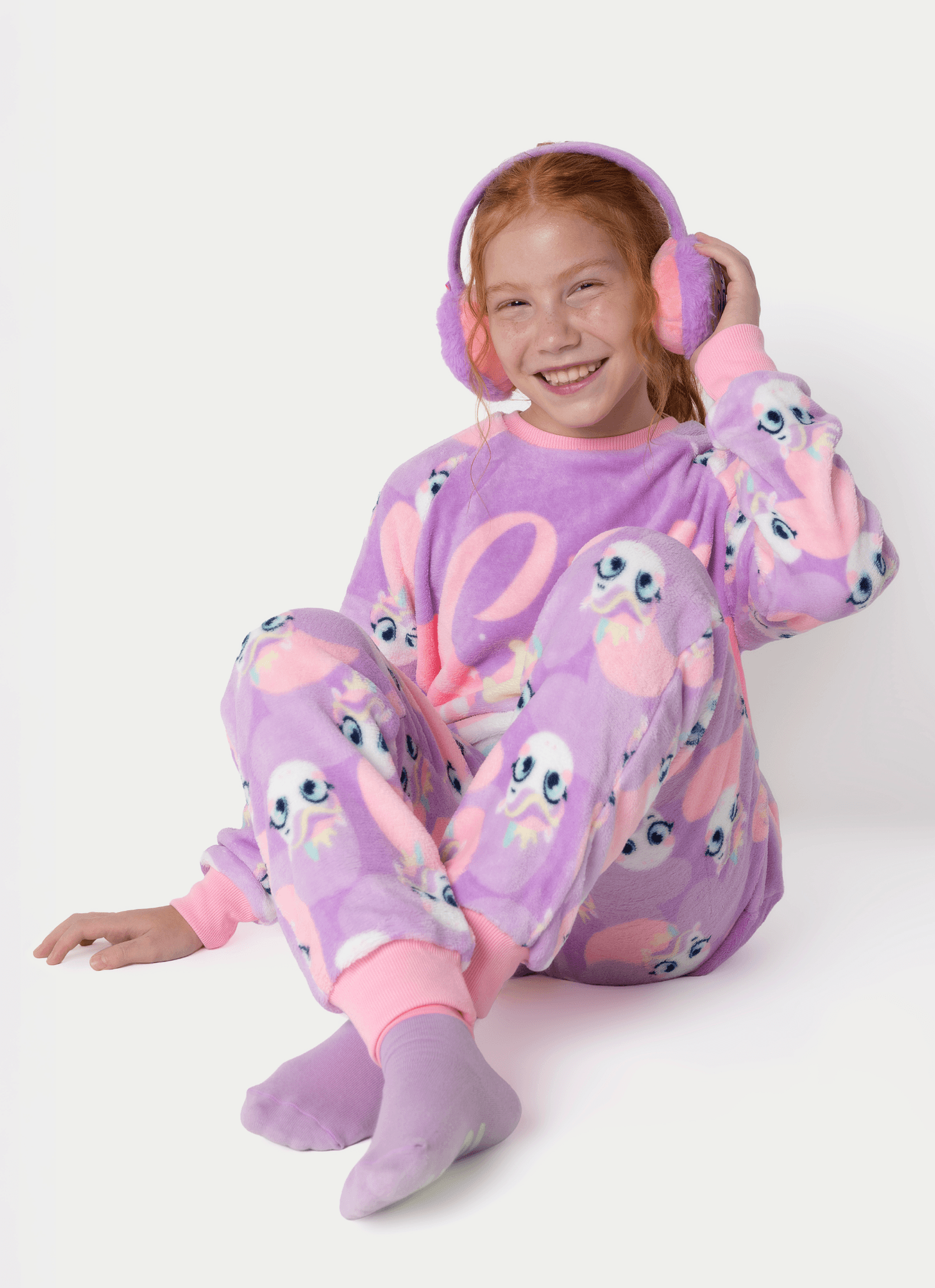Pijama-Manga-Longa-Soft-Menina-Teen-Unicornio-Diamante